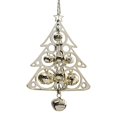thumbnail image 4 of Campana de viento para de Navidad, decoración navideña, regalo, adorno, suministros para fiestas, colgante de campana de viento para vacaciones, Oro, 4 of 8
