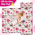 thumbnail image 4 of Pioneer Flower Floral Print Pattern Toddler Nap Mats for Kids Preschool,Sleeping Mat Bag or Kids,Toddler Sleeping Bag,Toddler Nap Mat or Daycare, 4 of 6