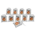 thumbnail image 4 of Darling Souvenir White Pumpkin Halloween Party Supplies Favor Bags Gift Pouches 15 Pieces, 4 of 5