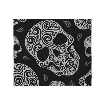 CafePress - Skulls Throw Blanket - Soft Fleece Throw Blanket, 50"x60" for All Ages