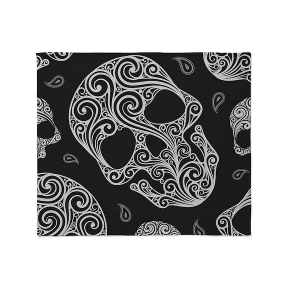 CafePress - Skulls Throw Blanket - Soft Fleece Throw Blanket, 50"x60" for All Ages