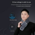 thumbnail image 3 of 2 Pack Winter USB Heated Warm Scarf Washable Neck Heating Pad Cold Protection Scarf for Men Women, Battery not included, 3 of 6