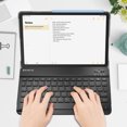 thumbnail image 7 of Fintie Keyboard Case for Samsung Galaxy Tab S6 Lite 10.4 Inch 2024/2022/2020, Slim Stand Cover with Secure S Pen Holder Detachable Wireless Bluetooth Keyboard, Don't Touch, 7 of 7