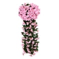 thumbnail image 1 of Flor violeta artificial reutilizable para colgar en la pared ramo violeta decoración del hogar (rosa), 1 of 3