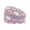 Light Pink, variant on Valora Unisex Beret Hat Breathable Printed Doctor Scrub Cap For Healthcare Workers Yellow