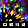 thumbnail image 2 of Christmas Lights  33ft 100 LED Battery Operated Christmas String Lights with 8 Modes and Timer  Waterproof Battery Fairy Lights for Garden  Party  Holiday  Christmas Decorations, 2 of 11
