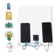 thumbnail image 2 of Labymos 13W 5V Solar Panel with Dual USB Port 2PCS Carabiner Polycrystalline Silicon Solar Cell, 2 of 7