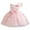 Pink, variant on FAOWME Child Girls Tulle Pageant Dress Party Bow Knot Sleeveless Gown Dresses Red 3-4 Years