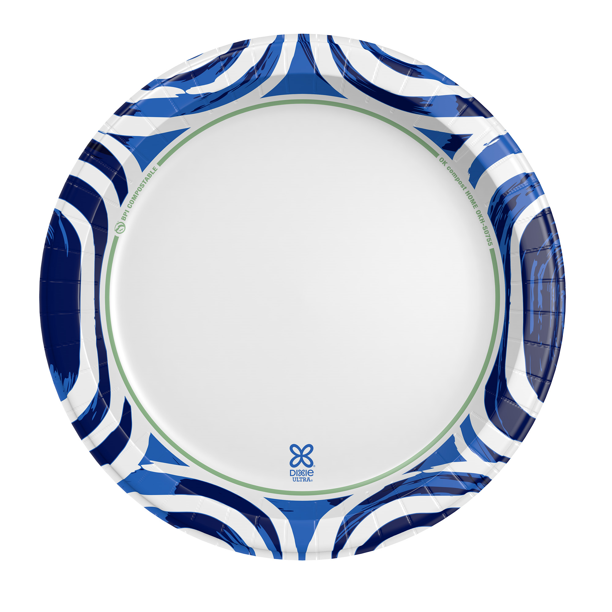 Dixie Ultra Disposable Paper Plates, 10", Multi-Color, 100 Count photo 2