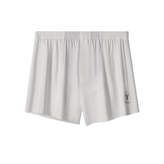 HAiming Men's Boxer Briefs Plus Size Elastic Waist Casual Solid Color Comfortable Underwear Stretch Soft Shorts