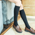 thumbnail image 4 of Calcetines de pantorrilla de algodón para mujer Calcetines largos sencillos para mujer Construcción sin costuras Adecuado para grupos de mayor edad, 4 of 5