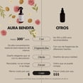 thumbnail image 4 of Aromatizante para Hogar 250ml | Jazm&iacute;n, Rosas, Nueces y Cedro (Fragancia Fina y Duradera) | AURA BENDITA Room Spray Silent Harmony (250 ml - 8.45 fl oz), 4 of 8