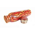 thumbnail image 4 of Rastogi Handicrafts Pure Copper Hand Painted Root Theme Water Bottle (950 Ml) (Red), 4 of 4