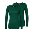thumbnail image 1 of Adar sous-Vêtements pour Femmes 2 Pack - Tee-Shirt de Confort à Manches Longues, 1 of 7