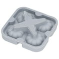 thumbnail image 1 of Molde de Bola de Hielo de Calabaza Molde de Bola de Hielo de Whisky Pequeño Forma de Calabaza 3D Silicona de Grado Alimenticio 4 Celdas Molde de Hielo de Whisky de Fácil ANGGREK  Otros, 1 of 8