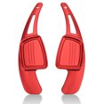 thumbnail image 2 of Paletas de Cambio Bling Bling Aleación de Aluminio Rojas Para A3 A4 A5 Q5 A7 Q3 2017+, 2 of 12