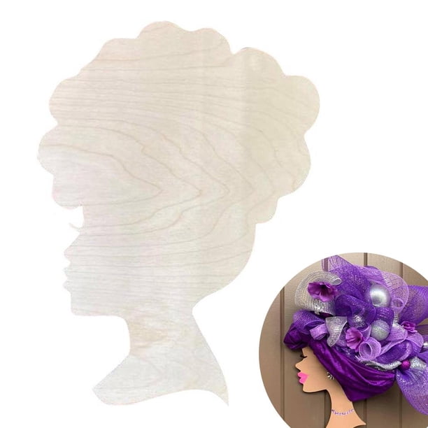 Madera Con Diseño De Madre Lisa Para Manualidades De Madera Para El Día De La Madre Diy Scienceny HA045196-03