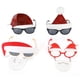 thumbnail image 5 of SE Anteojos Navideños, Firma de Accesorios de Fotografía Resistente Modelando Vasos de NaviDad para la Escuela de Jardín de Infantes para el Hogar Ktv, 5 of 7