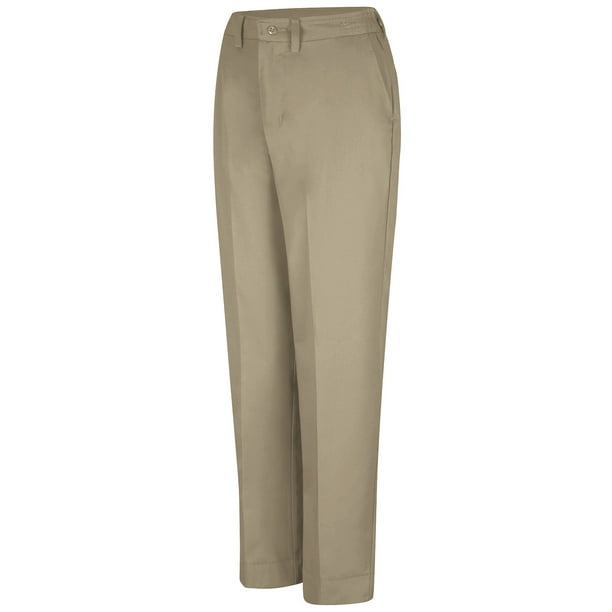 red kap elastic insert work pant