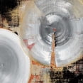 thumbnail image 2 of Li-Leger, Noah 20x20 White Modern Wood Framed Museum Art Print Titled - Circle Abstract II, 2 of 4