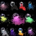 thumbnail image 2 of Necvior 12 Boxes Resin Bubble Beads 1-3mm Tiny Beads Mixed Bubble Beads for Shaker Molds Pendant Jewelry Making, 2 of 17