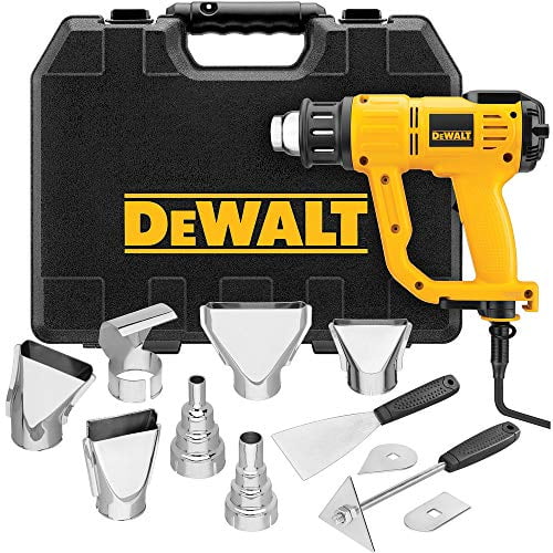 DEWALT Heat Gun with LCD Display & Hard Case/Accessory Kit (D26960K