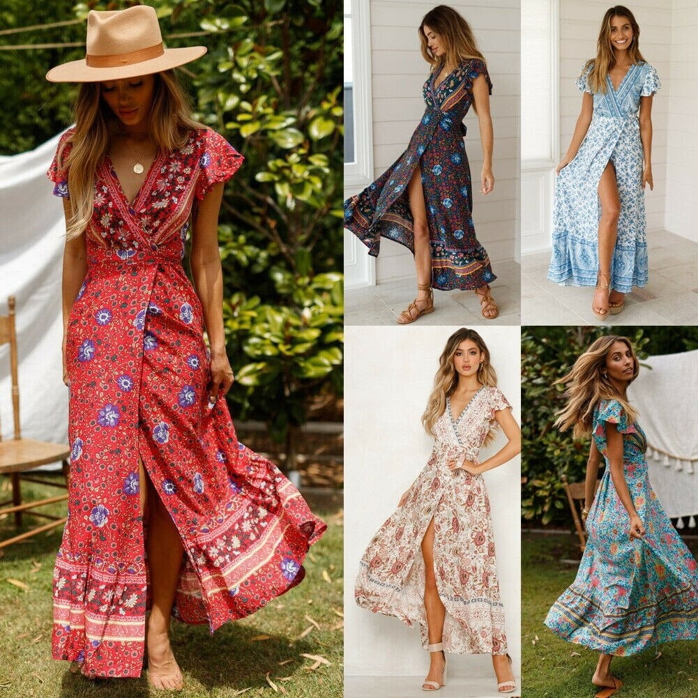 Casual boho dresses Clearance