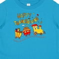 thumbnail image 4 of Inktastic Happy Thanksgiving Turkey Train with Food Boys or Girls Baby T-Shirt, 4 of 5