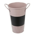 thumbnail image 5 of OUNONA  Tin Bucket Flower Pot Oversized Vintage Decor Square Building Purple, 5 of 8