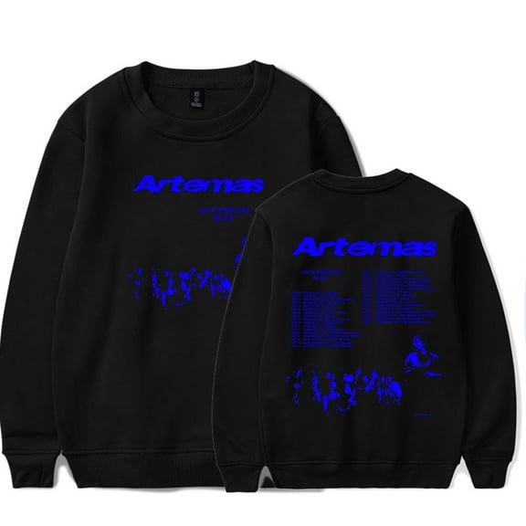 Artemas You're Really Early Tour Merch crew neck sweatshirt Popular Graphics Unisex Trendy Casual Streetwear