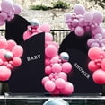 thumbnail image 6 of Fabric Semiarch Covers for Weddings and Banquets Double-Sided Backdrop Background Cloth Birthday Party Decoration, 6 of 9
