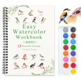 thumbnail image 1 of Libro de trabajo de acuarela Terself, juego de pintura de 16 colores para adultos, 1 of 7