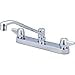 thumbnail image 3 of Central Brass 0122-A 2-Handle Kitchen Faucet in PVD Polished Chrome, 3 of 3