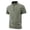 Army Green, variant on GrmtClth Men's Quarter Zip Athletic Shirt Short Sleeve Raglan Sleeve Performance Top Quick-Dry Gym Running Sports Activities T-Shirt Army Green 2XL