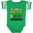 Football Green and White, variant on Inktastic Nuts About My Grandpa Peanut, Almond, Pistachio Boys or Girls Baby Bodysuit
