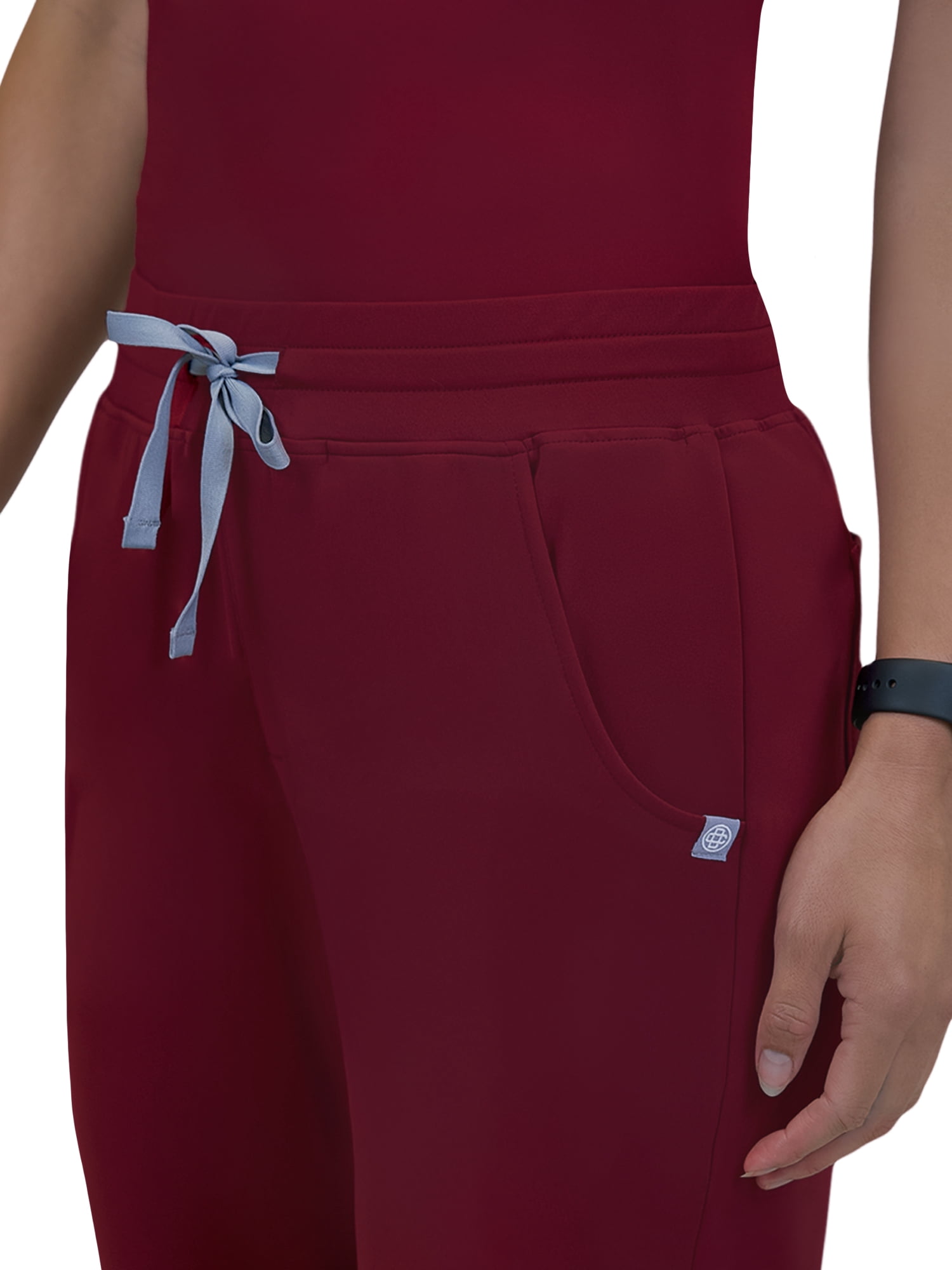 Doctor's Choice Pro Fit Scrubs Women's Scrub Bottom Wine S - XXXL