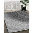 thumbnail image 3 of Ahgly Company Machine Washable Indoor Square Transitional Grey Gray Area Rugs, 6' Square, 3 of 7