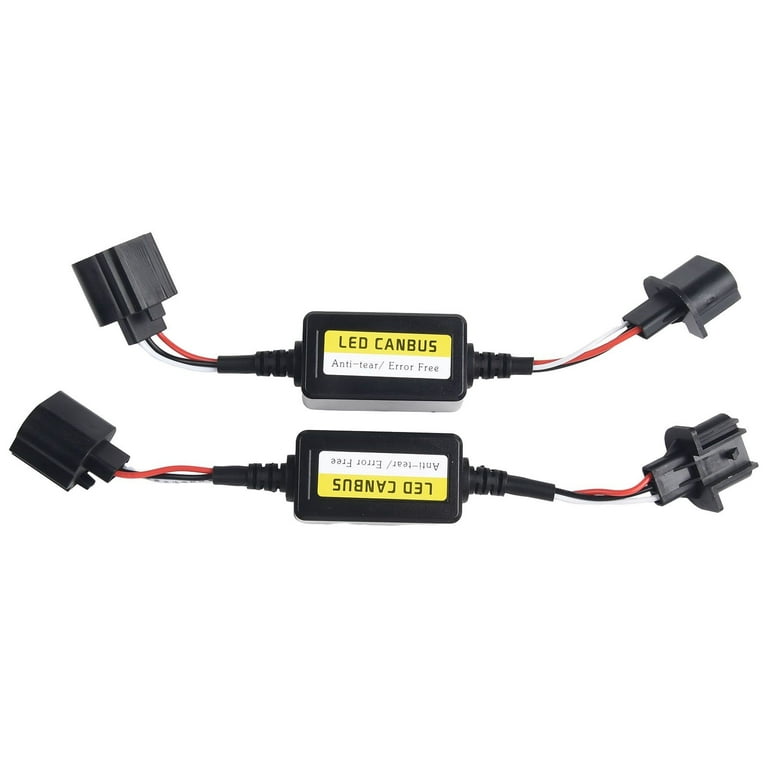 2pcs T10 LED Canbus Headlight Decoder Device Anti-Flicker Resistors Error  Canceller Decorative Lamp Car Accessories