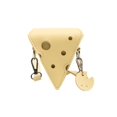 thumbnail image 1 of Bolso Bandolera Triángulo Queso Mini Bolsas Asas para Compras Diarias Ocio, 1 of 9