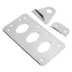 thumbnail image 4 of Kit de soporte Universal para luz de freno de motocicleta Bling Bling reemplazo para Fatboy Iron 883 plateado, 4 of 12