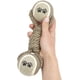 thumbnail image 2 of Juguete para perros perfecto para cualquier perro grande o pequeño, especialmente adecuado para jugar en interiores y exteriores, cuerda de cama con pelotas de tenis, mancuerna de algodón para perros, 2 of 6
