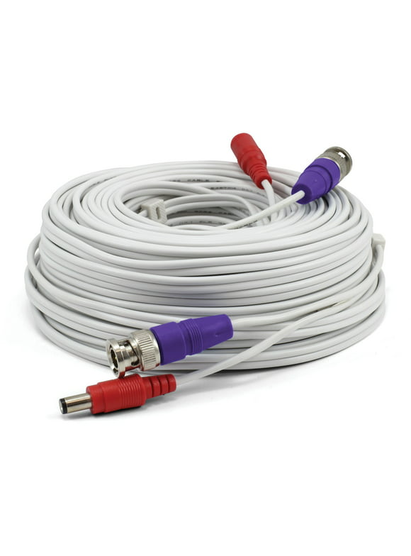 Swann SWPRO-30ULCBL-GL HD Video And Power BNC Extension Cable (100 Feet)