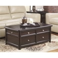 thumbnail image 1 of Ashley Furniture Carlyle Lift Top Coffee Table in Almost Black, 1 of 2