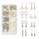 thumbnail image 1 of Juego de pendientes retro hechos a mano, varias juntas para pendientes, cuentas, accesorios de material para colgantes, juego de conchas, 1 of 4