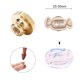 thumbnail image 5 of Cabeza de sello de arte DIY cabeza de sello de esmalte de Metal multiusos para álbumes de recortes (Toffee), 5 of 8