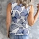 thumbnail image 4 of Gibobby Camiseta informal de verano para mujer, camiseta sin mangas, camiseta sin mangas con cuello en V, camiseta con cremallera, camiseta sin mangas(Blanco,G), 4 of 5