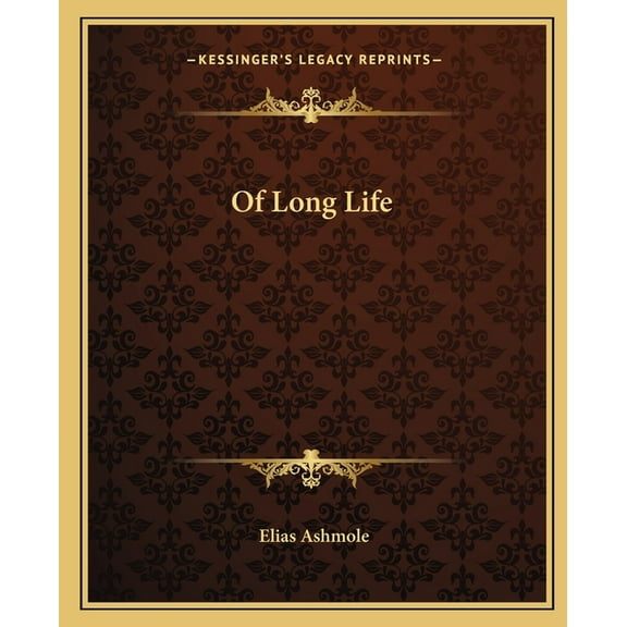 Of Long Life, (Paperback)
