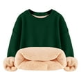 thumbnail image 6 of Mercatoo Fle𝐞ce Sweatshirt for Teen Girls Winter Warm Sherp𝐚 Lined Cotton Crewneck Pullover Ho𝐨dies Unisex 2025 Casual Clothes, 6 of 7