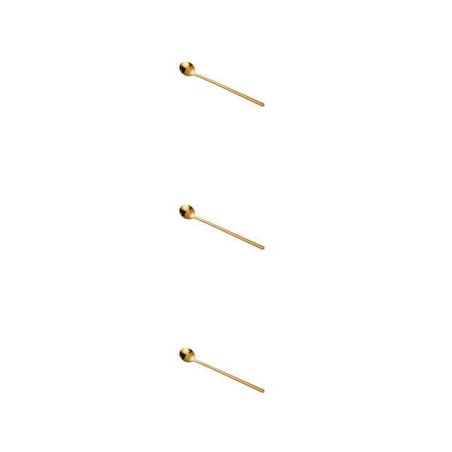 Cateissary 8 piezas cuchara agitadora bebida agitador sopa cubiertos vajilla postre Type1 NO1