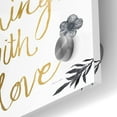 thumbnail image 3 of Epic Art 'Do All Things with Love BW' by Sara Zieve Miller, Acrylic Glass Wall Art, 36"x36", 3 of 3